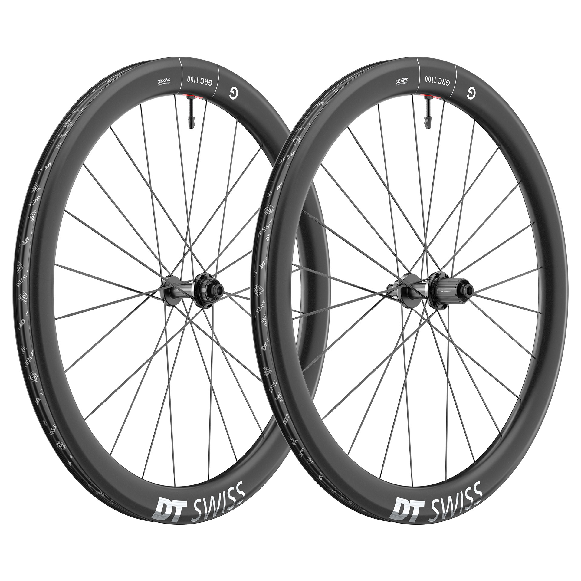GRC 1100 700C (29″) PERFIL 50mm RUEDAS CARBONO GRAVEL DT SWISS NUEVO MODELO (Modelo 2025)