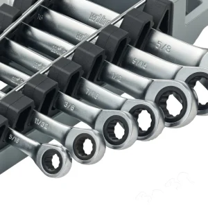 Set Llaves Ratchet Mixtas Pulgadas