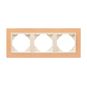 MARCO TRIPLE MECANISMO EFAPEL 90930 TFP HAYA/PERLA