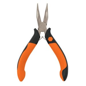 Mini pinza de punta curva 5″ mango Comfort Grip, Truper PM-PC4 17365