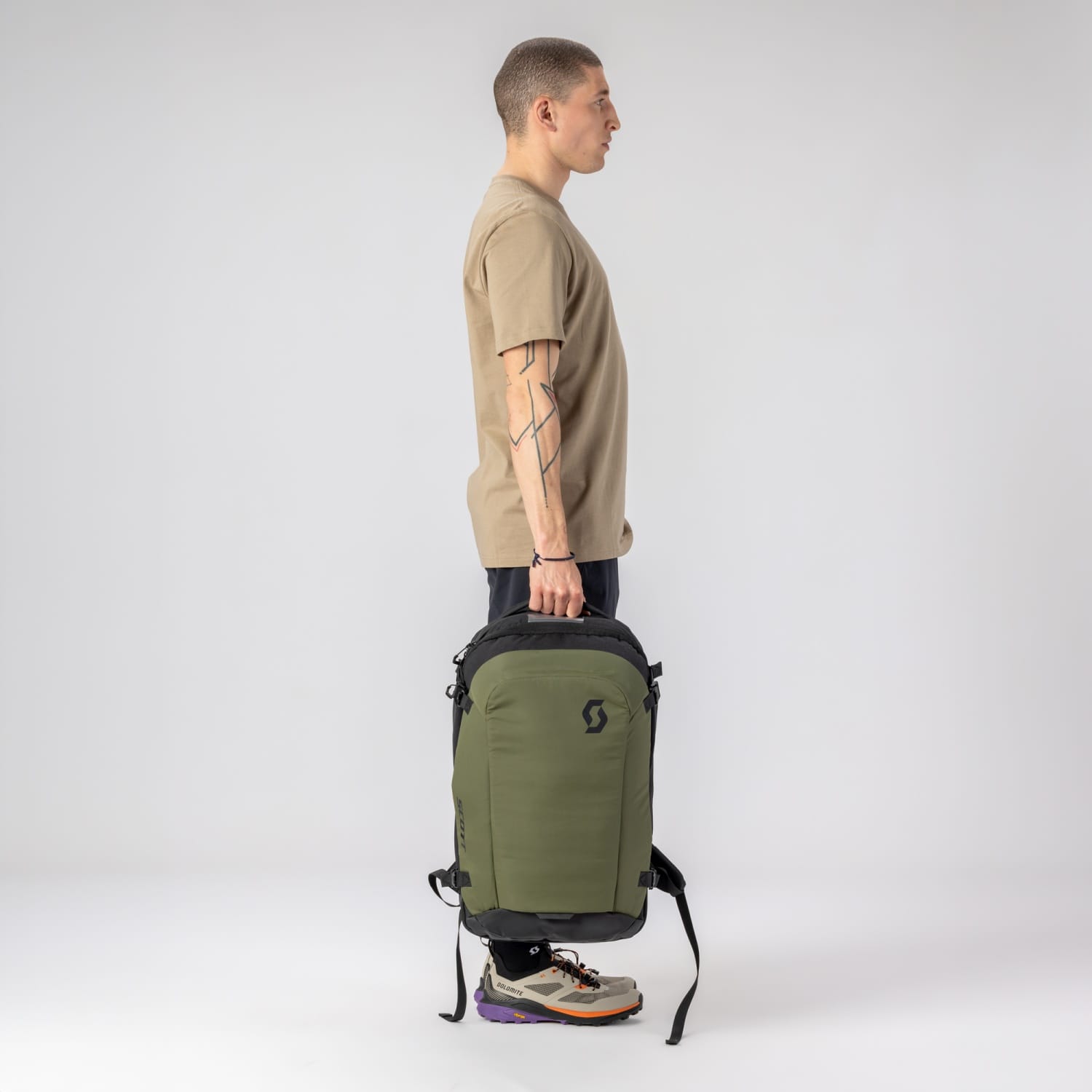 GEAR 40 VERDE DOUGLAS / NEGRA MOCHILA SCOTT 417996 - Imagen 6