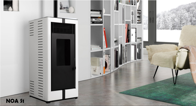 Estufa de pellets de aire – NOA S2 (10.3 Kw) – Karmek One