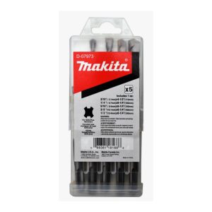 Set Brocas SDS-Plus para Concreto 5 Piezas Makita D-07973