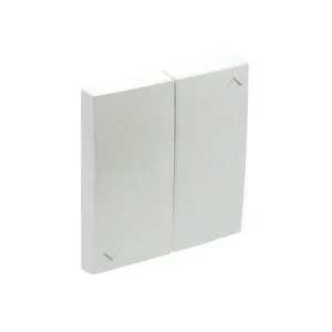 TAPA DOBLE CONMUTADOR PERSIANA LOGUS 90 BLANCO 90612 TBR EFAPEL