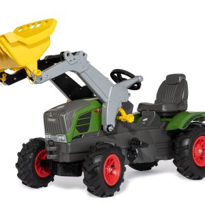 FENDT 211 VARIO CON PALA + NEUMATICOS ROLLY FARMTRAC TRACTOR A PEDALES ROLLY TOYS 611089