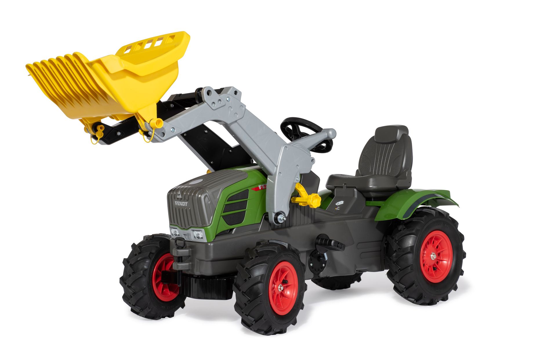 FENDT 211 VARIO CON PALA + NEUMATICOS ROLLY FARMTRAC TRACTOR A PEDALES ROLLY TOYS 611089
