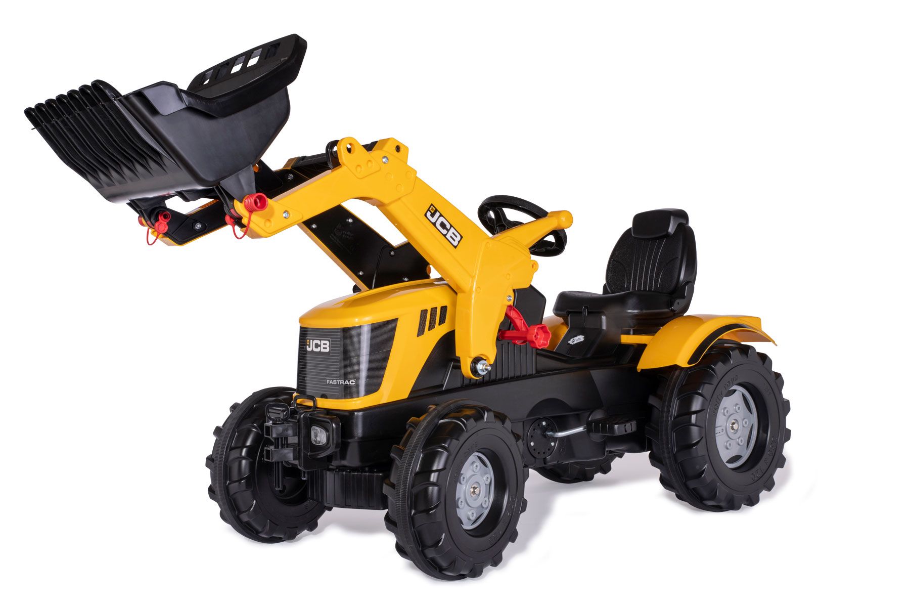 JCB 8250 CON PALA ROLLY TRAMTRAC TRACTOR A PEDALES ROLLY TOYS 611003