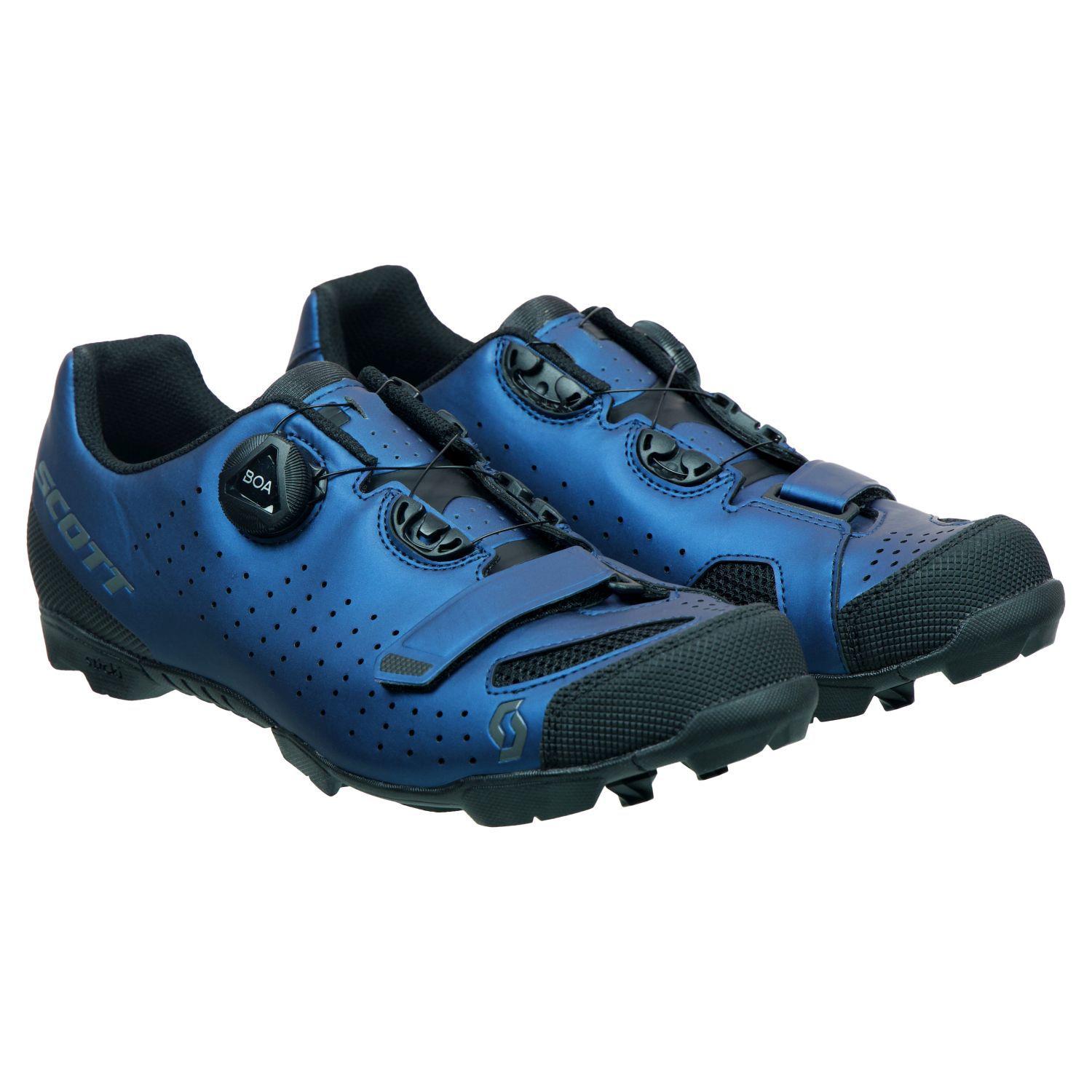 COMP BOA MTB AZUL METALICO NEGRO ZAPATILLAS SCOTT 275894 - Imagen 4