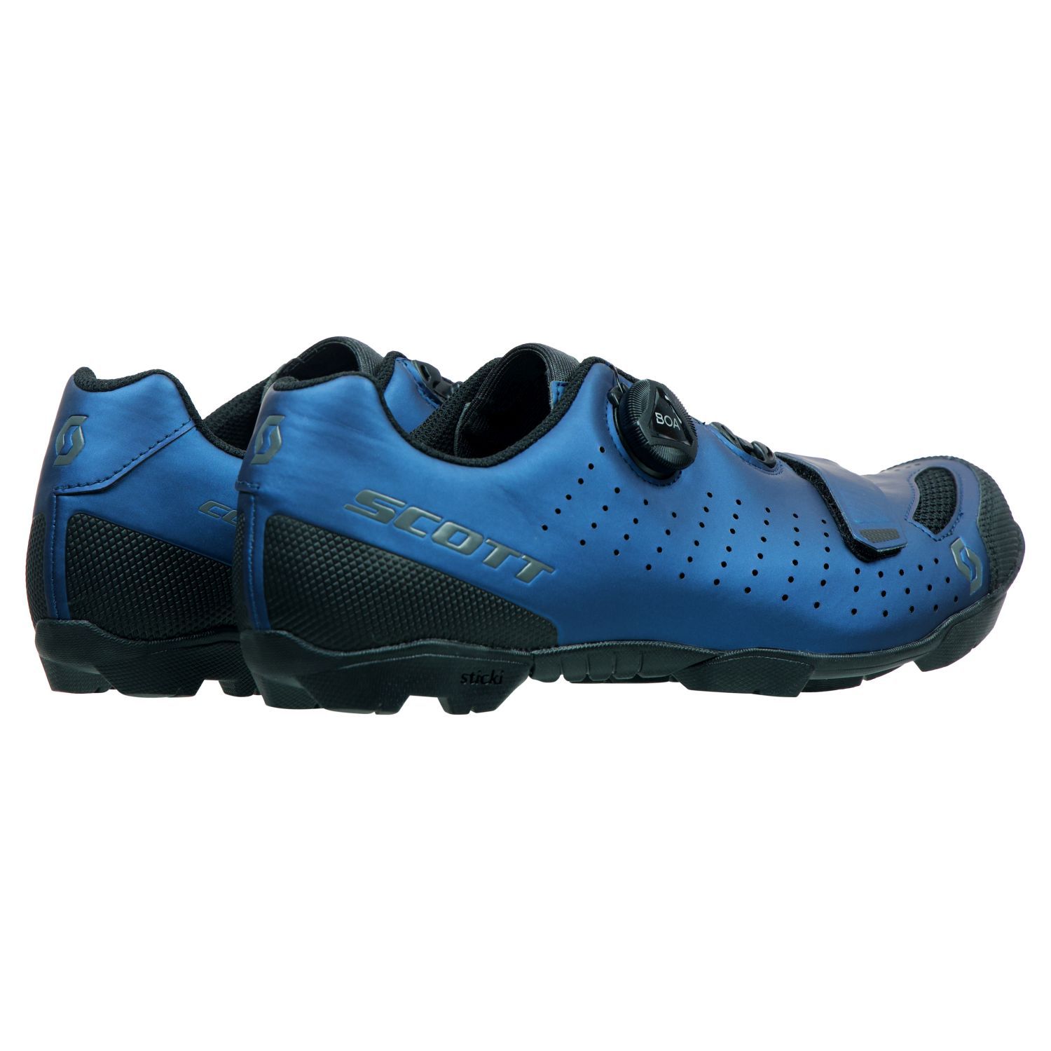 COMP BOA MTB AZUL METALICO NEGRO ZAPATILLAS SCOTT 275894 - Imagen 6