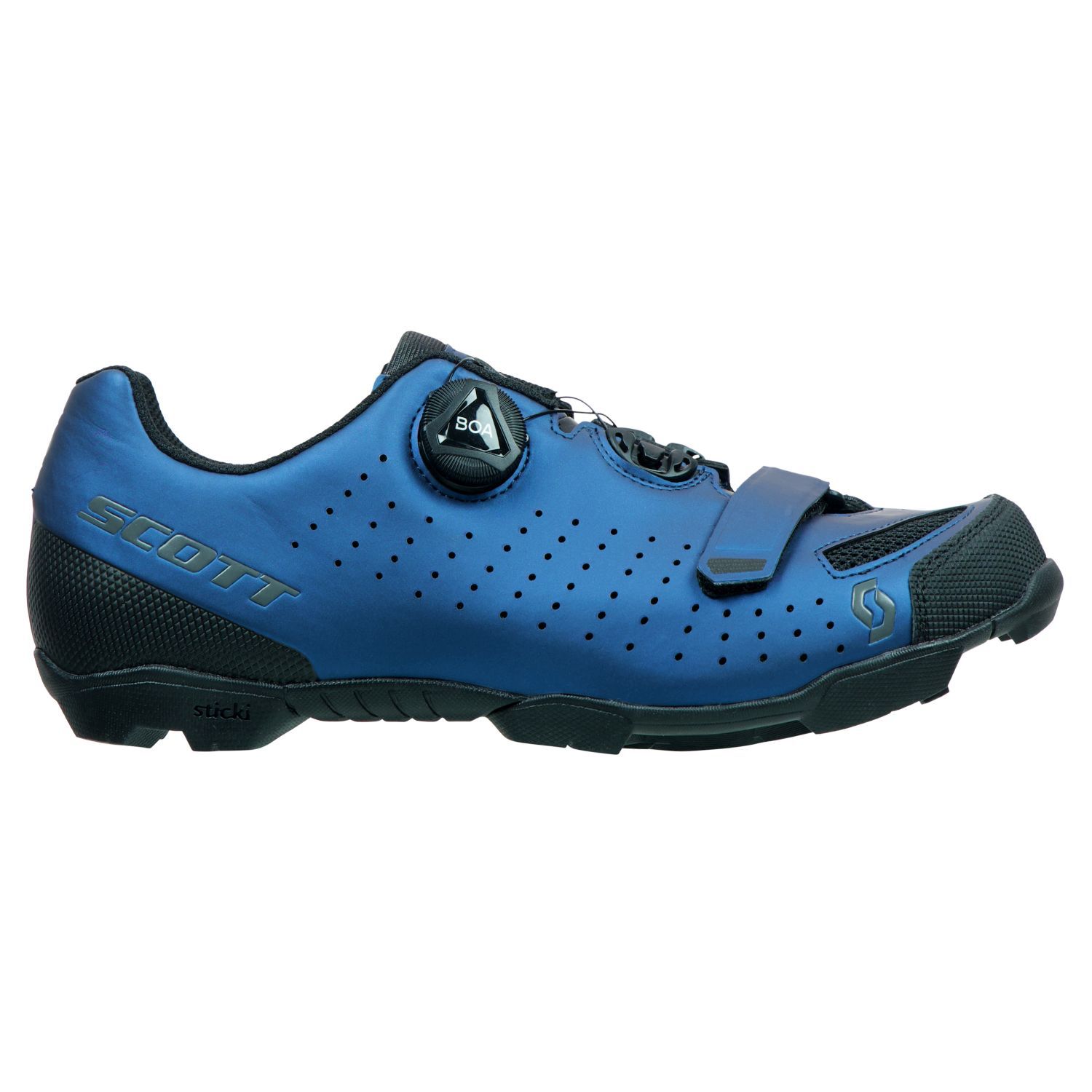 COMP BOA MTB AZUL METALICO NEGRO ZAPATILLAS SCOTT 275894 - Imagen 7