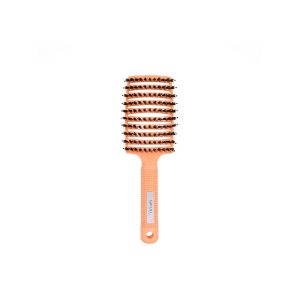 Cepillo Esqueleto De Pelo Jabalí Y Nylon Total Brush Naranja