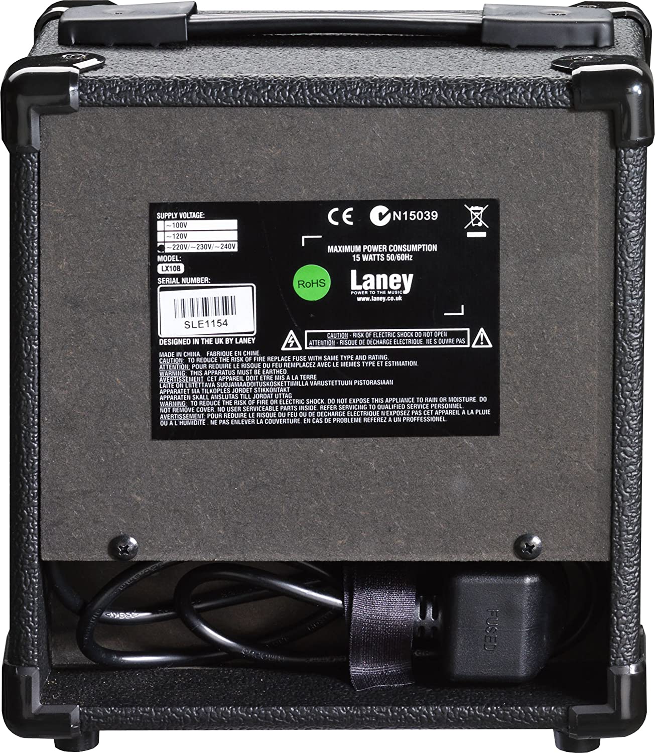 Laney LX10B Amplificador Bajo Electrico 10W - Imagen 3