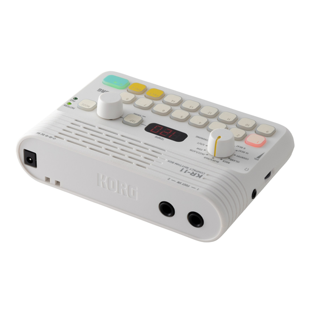 Caja de ritmos Korg KR-11 126 patrones rítmicos Blanco - Imagen 4