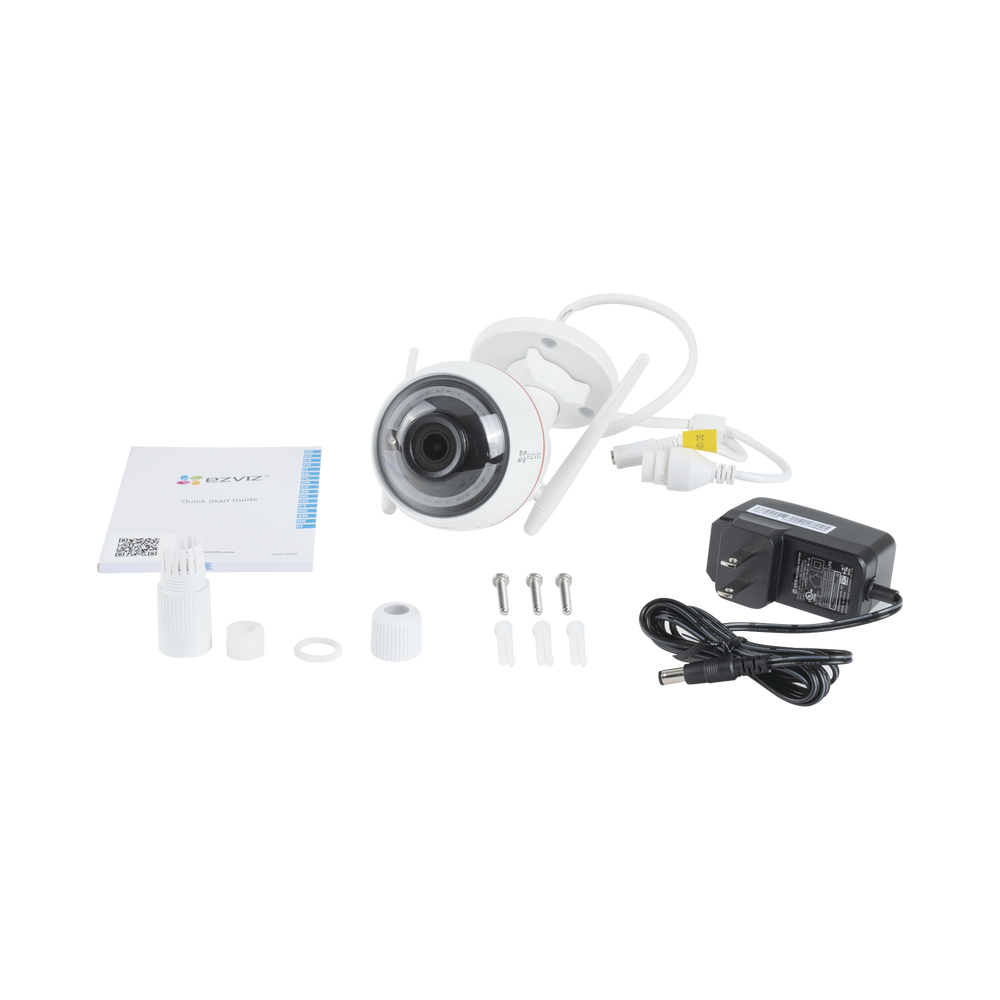 Bala IP 2 Megapíxel / Wi-Fi / Audio de Dos Vías / Sirena (Alerta al Intruso) / Luz Blanca / Ranura para Memoria / Uso en Exterior - Imagen 3