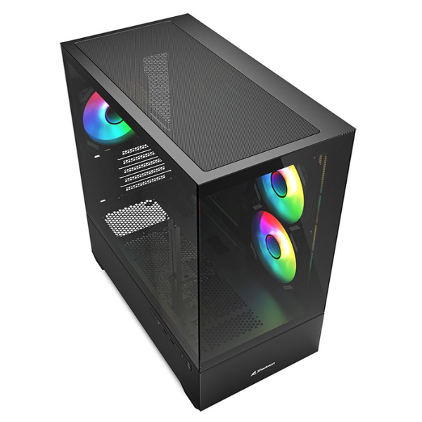 Case Sharkoon MK6 RGB Mid Torre - Imagen 4