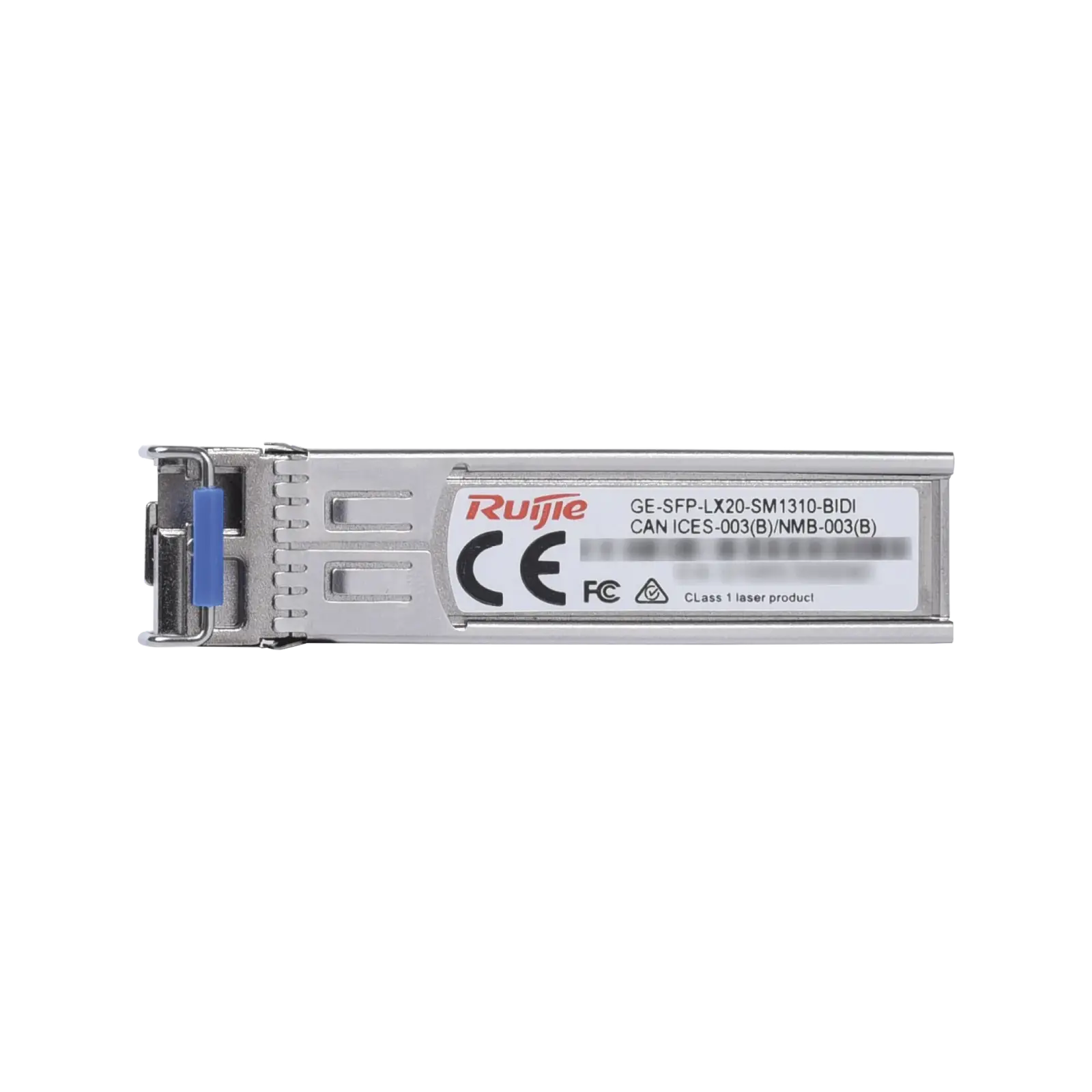 Módulo transceptor GE-SFP-LX20-SM1310-BIDI 1000BASE-LX, SFP 1310nm-TX/1550nm-RX, alcance de 20 km, DDM, simplex LC, fibra monomodo - Imagen 2