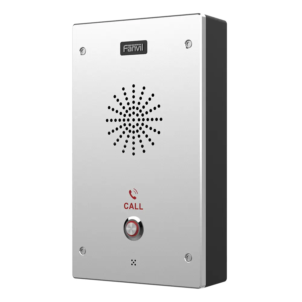Intercomunicador IP, 2 líneas SIP, 2 relevadores con botón para llamada, anti-vandálico, IP65 e IK10, PoE - Imagen 3