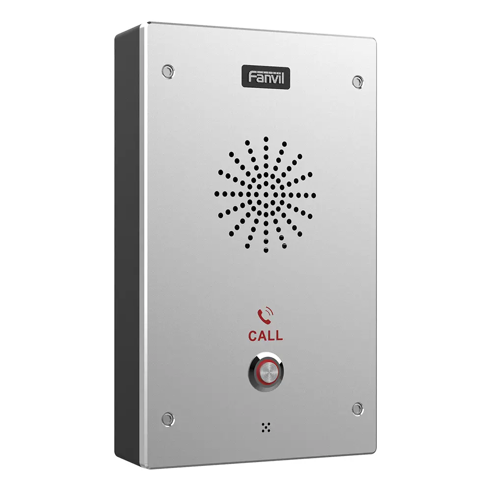 Intercomunicador IP, 2 líneas SIP, 2 relevadores con botón para llamada, anti-vandálico, IP65 e IK10, PoE - Imagen 2