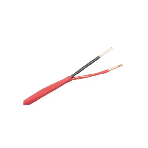 Alambre de Alarma contra Incendios – Bobina de 305 Metros: 2 x 18 AWG, Rojo, Tipo FPLR, (UL) FT4, Ideal para Sistemas de Detección y Evacuación de Incendios
