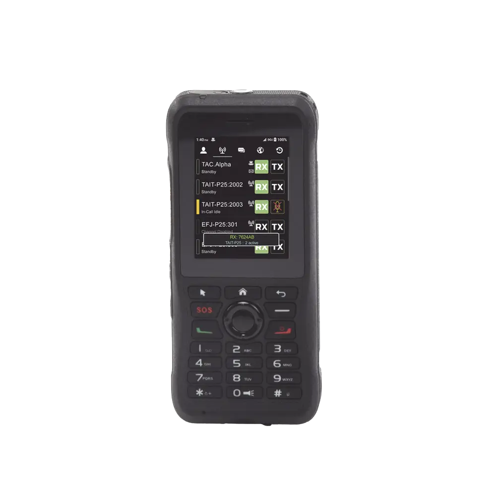 Dispositivo Android 3G/4G, Funciona como Celular / Llamadas / SMS / Compatible con NXRadio y otras aplicaciones PTT