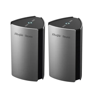 Paquete de 2 piezas de router inalámbrico MESH Wi-Fi 6 (4×4), doble banda, con 1 puerto WAN Gigabit y 4 puertos LAN Gigabit