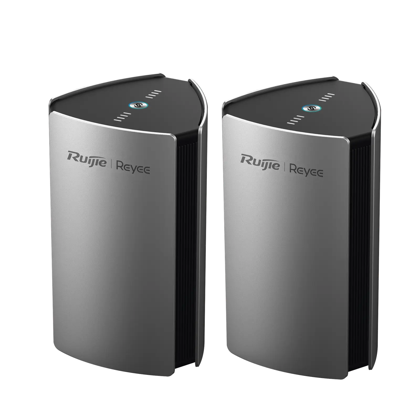 Paquete de 2 piezas de router inalámbrico MESH Wi-Fi 6 (4×4), doble banda, con 1 puerto WAN Gigabit y 4 puertos LAN Gigabit