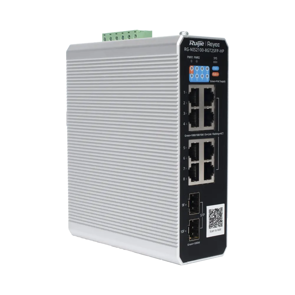 Switch Industrial PoE con gestión en la nube con 1 puerto PoE++, 7 puertos PoE+ y 2 puertos uplink SFP Ideal para temperaturas Extremas y protección contra descargas - Imagen 3