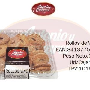 ROLLOS VINO 270G AYC – Caja de 8 Unidades
