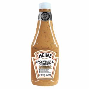 Salsa Heinz Picante Paprika y Chili 875 ml – Caja de 6 Botellas