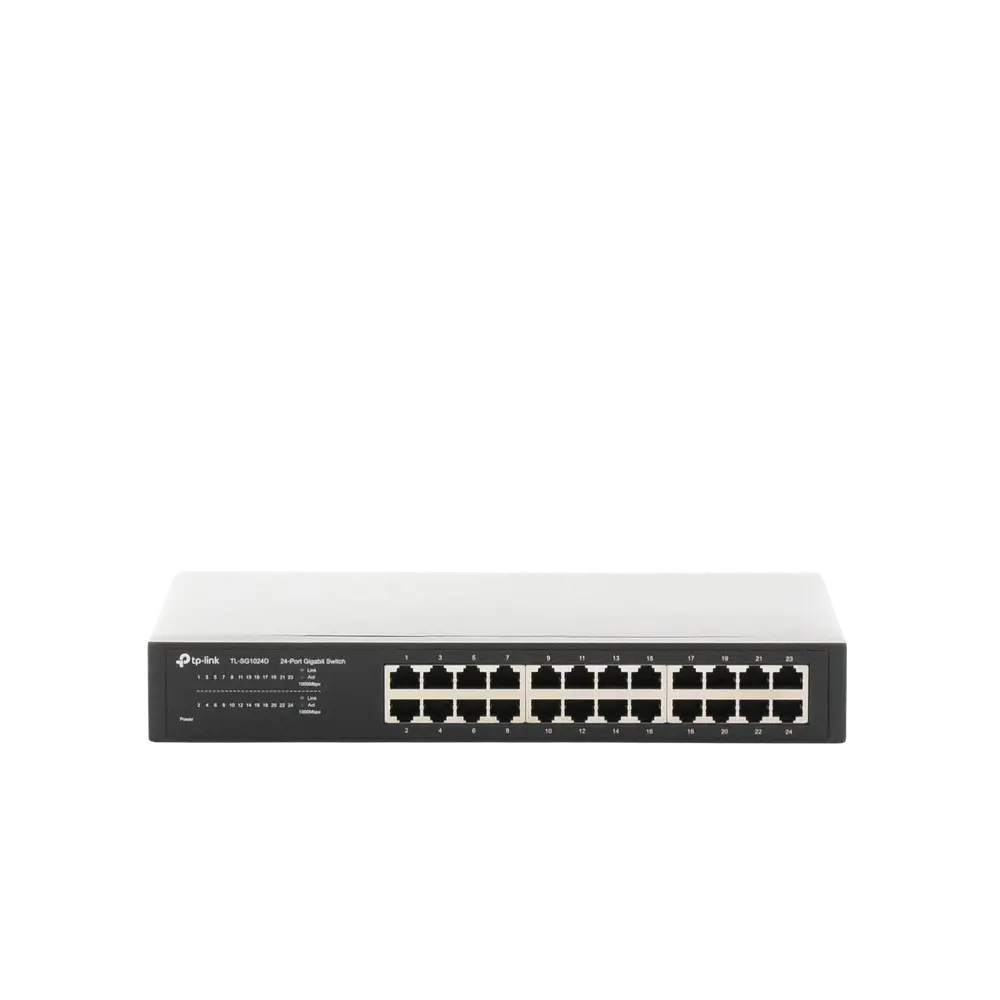 Switch Gigabit no administrable de 24 puertos 10/100/1000 Mbps para escritorio/rack - Imagen 6
