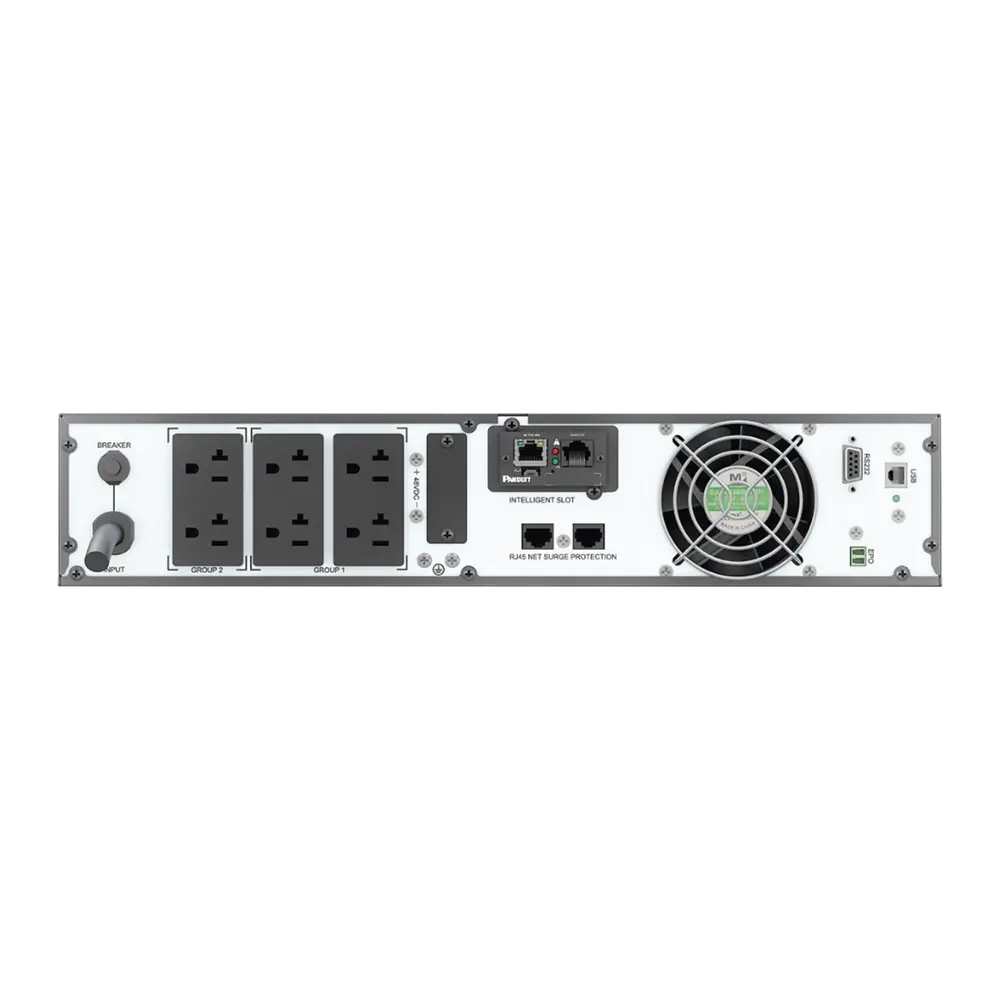 UPS SmartZone de 2000 VA/2000 W, Online Doble Conversión, Entrada 120 Vca NEMA 5-20P, Onda Senoidal Pura, 2 UR, Con 6 Tomas NEMA 5-20R, Incluye Tarjeta de Red y Kit de Rieles - Imagen 5