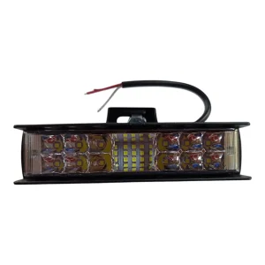 Exploradora Led Lineal Doble Funsion Blanco Amarillo 2000 Lm