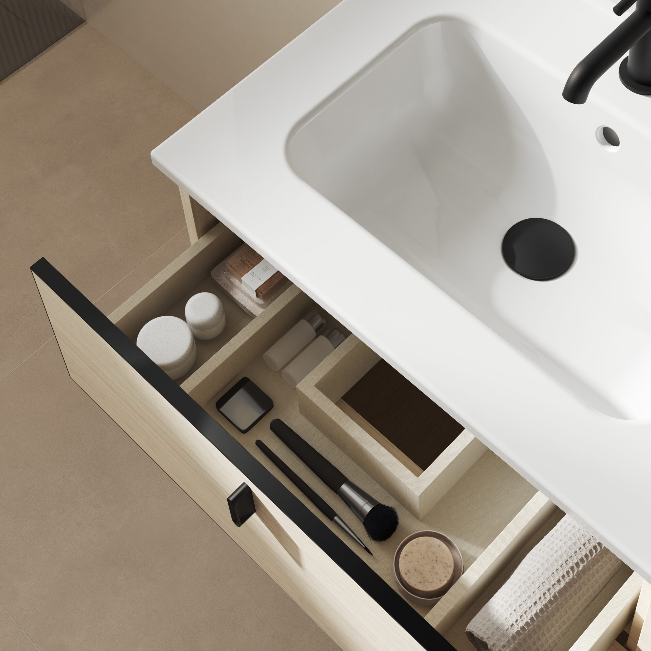 Conjunto mueble de baño WIN 4 cajones de Royo - Imagen 3