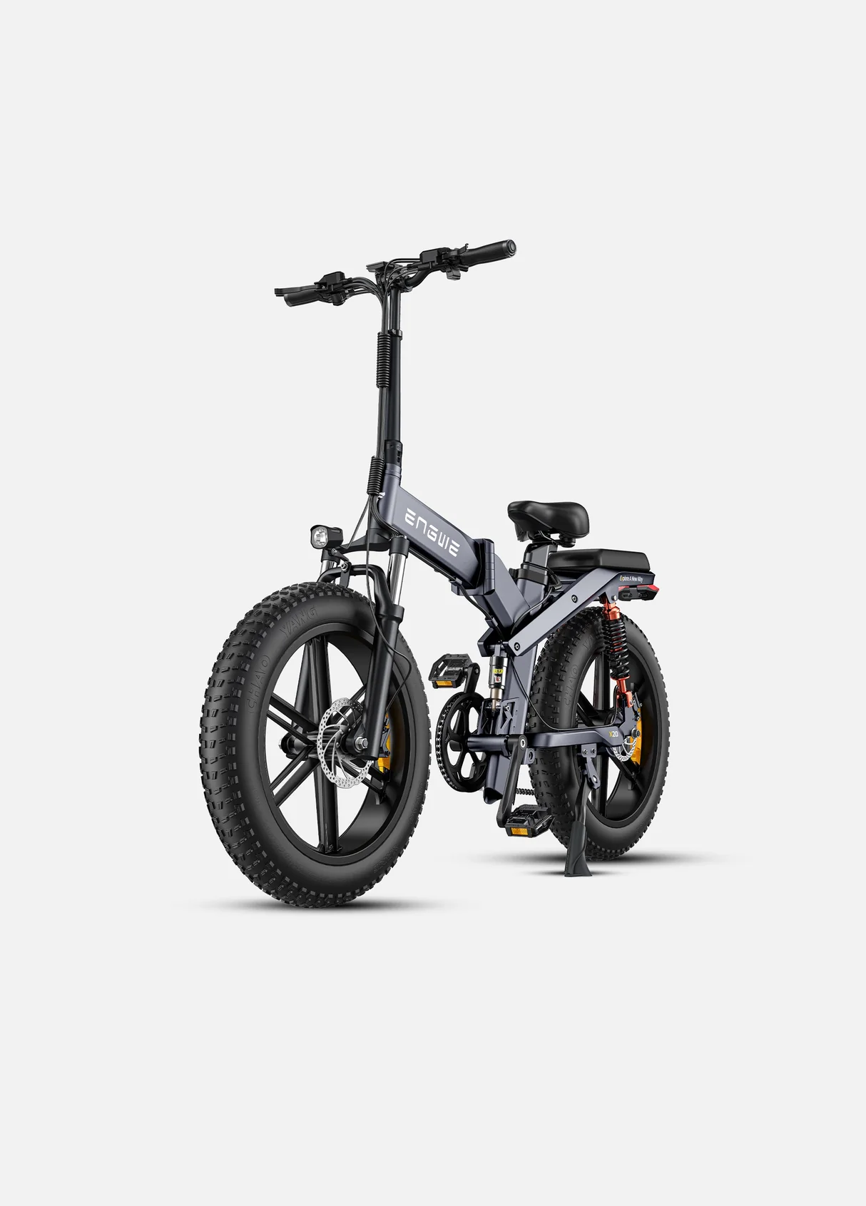 ENGWE X26/X24/X20 Velocidad Máxima 25 km/h Bicicleta Eléctrica Plegable con Triple Suspensión – BATERIA ÚNICA - Imagen 2