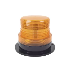 Estrobo Burbuja brillante de Larga Vida Útil con 8 LEDs, color ámbar, domo ámbar