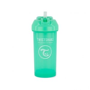 TWISTSHAKE STRAW CUP 360ML 6+M PASTEL VERDE